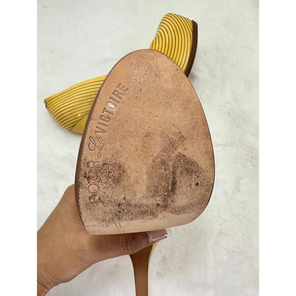 Pour La Victoire, Yellow Women's Shoes, Heels Size 6.5 US - Picture 8 of 15